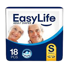 پوشک چسبی بزرگسال ایزی لایف سایز S