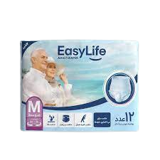 پوشک شورتی بزرگسال ایزی لایف سایز M