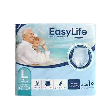 پوشک شورتی بزرگسال ایزی لایف سایز L
