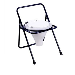 توالت تاشو بدون دسته همراه با قیف